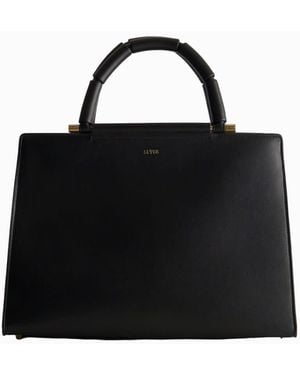 Seyer Segment Duet Tote Bag, Medium - Black