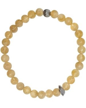 Farra Citrine Flexible Bracelet - Metallic