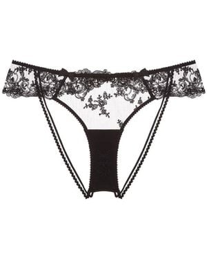 Journelle Cristiana Ouvert Noir - White
