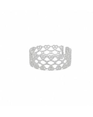 Ormiro Alhambra Lace Ring - White