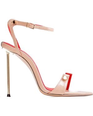 HARDOT Neutrals Carnal Love Sandals - Pink