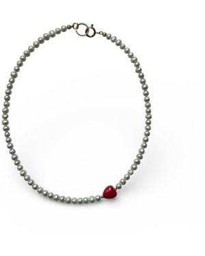 Larsuu Amour No. Two Necklace - Metallic