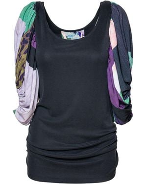 ARTISTA Ivy Shape Long Top - Blue