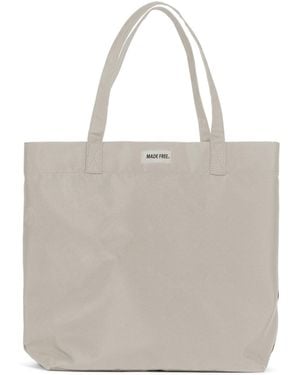 Made Free Neutrals Day Tote Aw Sand - Gray
