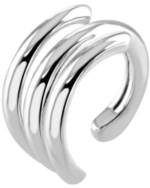Lucy Quartermaine Waterfall Three To One Ear Cuff - Metallic