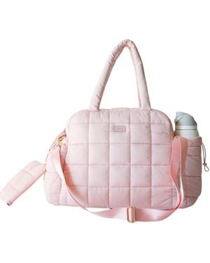 augustnoa The Weekender Duffle Bag - Pink