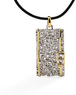 German Kabirski Verina Topaz Pendant - White