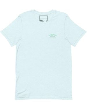Anchor and Crew Ice Set Point Social Volleyball Club League Organic Cotton T-Shirt - Blue