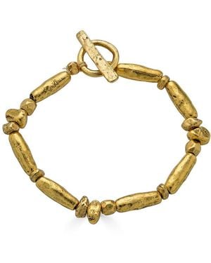Loni Paul Jewelry Organic Bead Bracelet - Metallic