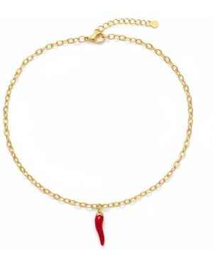 By Virgo Corno Necklace - Metallic