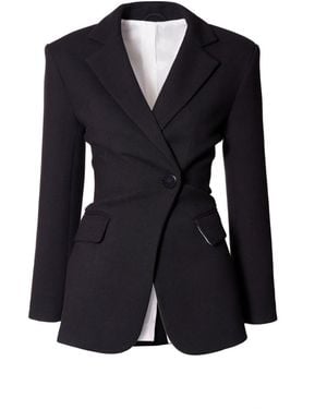 AGGI by HALEWSKI Isabella Designer Blazer - Black