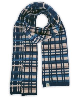 Otto & Spike Neutrals Scarves - Blue