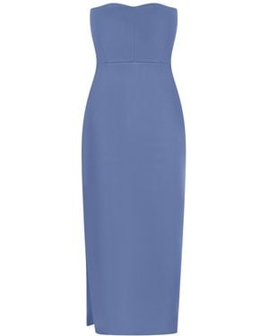 Celestine & Mae Alya Midi Dress - Blue