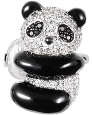 Arte Madrid Puffy Panda Ear Cuff - Black