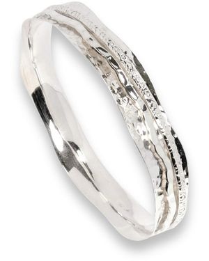 Charlotte's Web Jewellery Aura Zen Spinning Bangle - Metallic