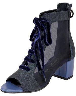 Moon D'elle Vespro Velato Boots - Blue