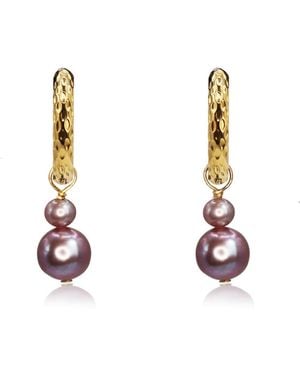 Marquise Swim Earrings - Metallic