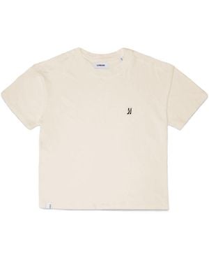 Comune Neutrals Nori Oversized Tee - Natural