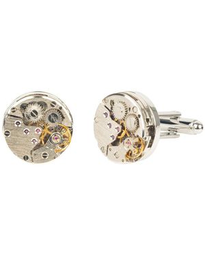 LÁTELITA London Watch Movement Cufflink - Metallic