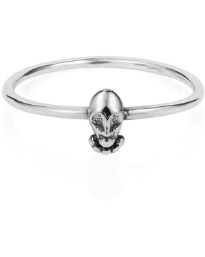 Lee Renee Tiny Voodoo Orunla Ring - Metallic
