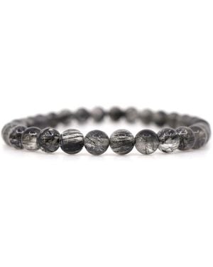 Shar Oke Rutilated Quartz Bracelet - Grey