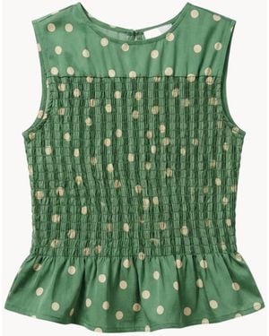 Mind Traveler Top Cora Topos Verde - Green
