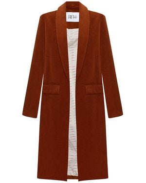 Roqaia Fashion House Ember Elegance Blazer - Brown