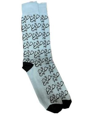 Lazyjack Press Trust Me I'M A Doctor Socks - Black