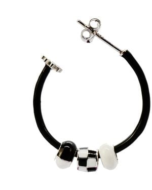 Pinnole Dalmata Earring Mix - Black