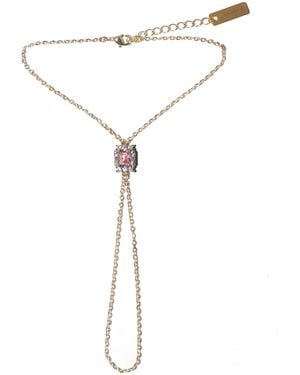 Studio Baloge Carré V-Line Hand Chain - White