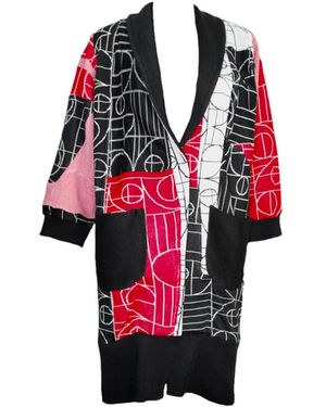 Maria Aristidou Play Patchwork Coat - Red
