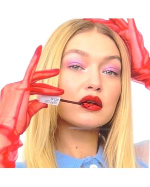 HIGH HEEL JUNGLE by KATHRYN EISMAN Kylie Tulle Glove - Red