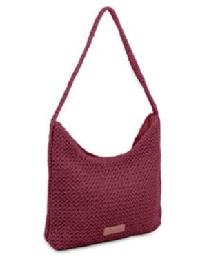 CAMPO MARZIO Roma 1933 Atena Shoulder Bag Ruby Wine - Purple