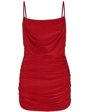 Khéla the Label Flirt Alert Mini Dress - Red