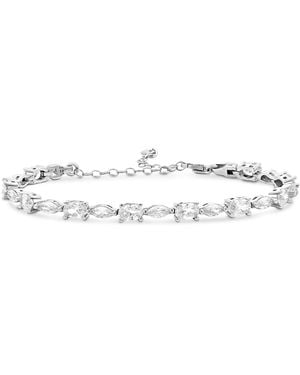 SHYMI Marquise Oval Tennis Bracelet - Metallic