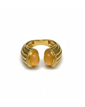 La Pluie Jewellery Astra Soleil Ring - Metallic