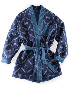 &SONS Trading Co Damsons Hanten Quilted Jacket - Blue