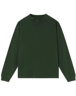 Thinking Mu Thick Hemp Freire T-Shirt - Green