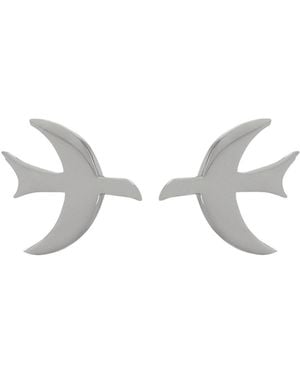 Zoe & Morgan Moonbird Stud Earrings - Metallic