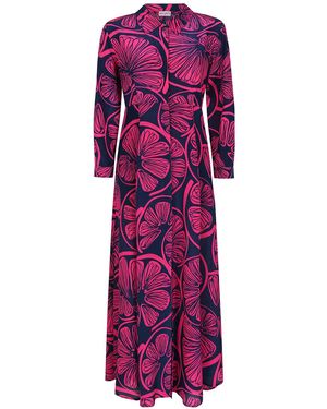 Mercy Delta Rosedene Limoncello Amalfi Dress - Purple