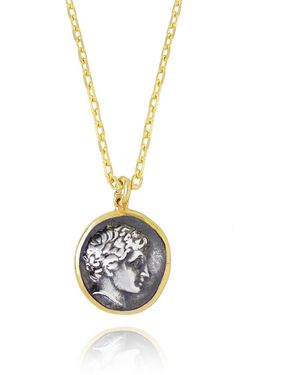 Ece London The Chariots Coin Necklace - Metallic