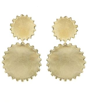 Marcia Moran Ilene Earrings - Metallic