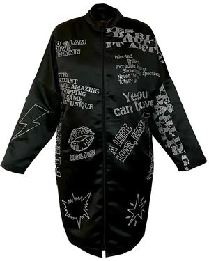Maxjenny Festive Coat - Black