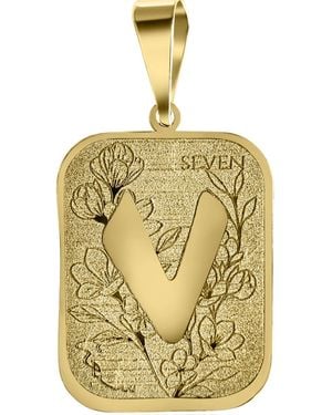 OH EM JAY Dalala Pendant Arabic Numerals Seven - Metallic