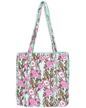Inara Wild Rose Tote Bag - Pink