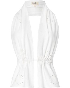 Par & Escala Rafaela Top - White