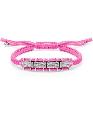 Caravan of Stones Bubblegum Row Bracelet - Pink