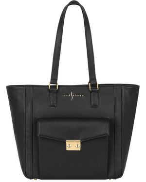 Luis Steven Classic Tote - Black