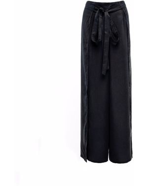 Meijerhof Peekaboo Wrap Trousers - Black