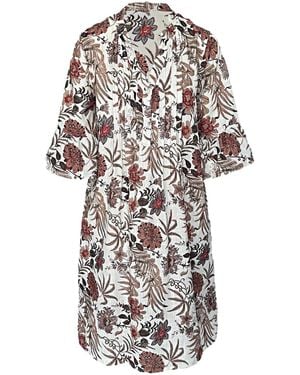 Haris Cotton Printed Dress - Multicolour